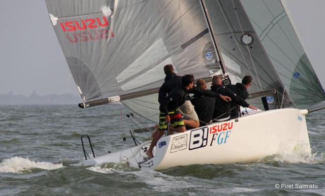 FGF Sailing Team HUN 209 with Robert Bakoczy - Melges 24 Dutch Open Championship 2014 ©  Piret Salmistu